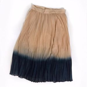 🔴 High Waisted Chiffon Ombre Skirt